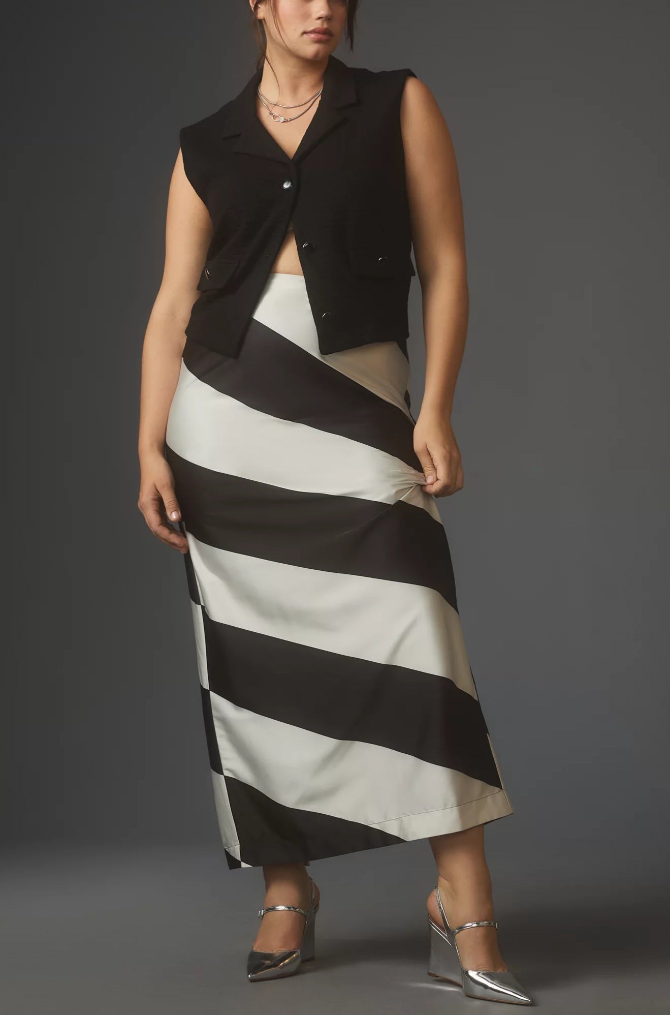 ANTRH⚪️POLOGIE Maeve Column Maxi Skirt