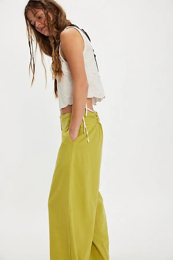 Demi Cotton Linen Pant (Surplus)