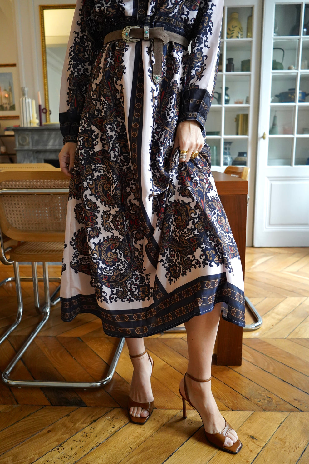 ANGE ROBE LONGUE OSSALITA filiamo ecru (Surplus)