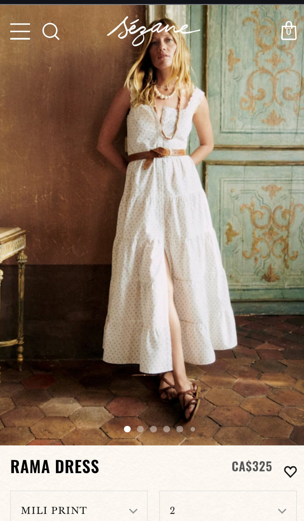 SEZANE Rama Dress (Surplus)