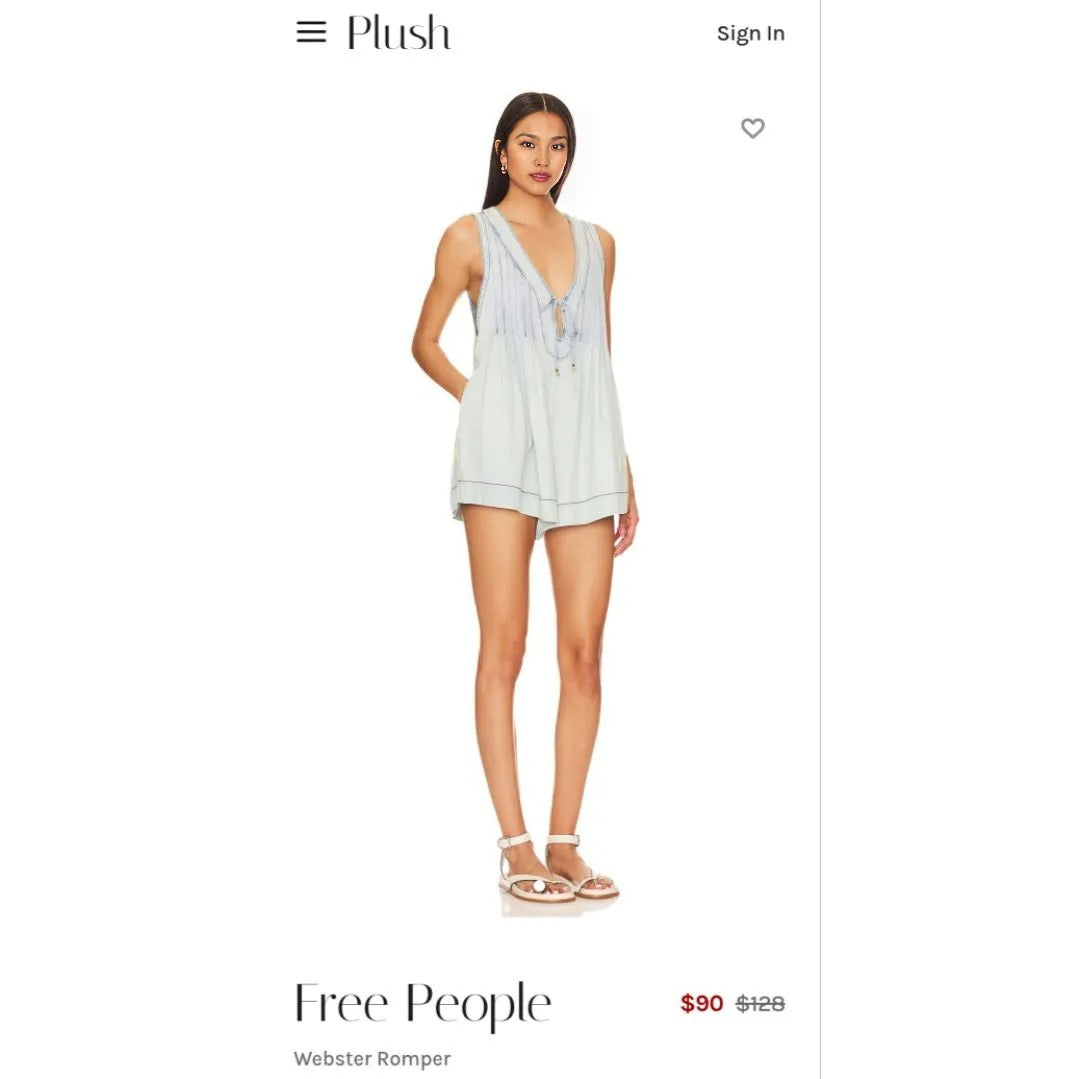 FREE PE⚪️PLE Webster Romper