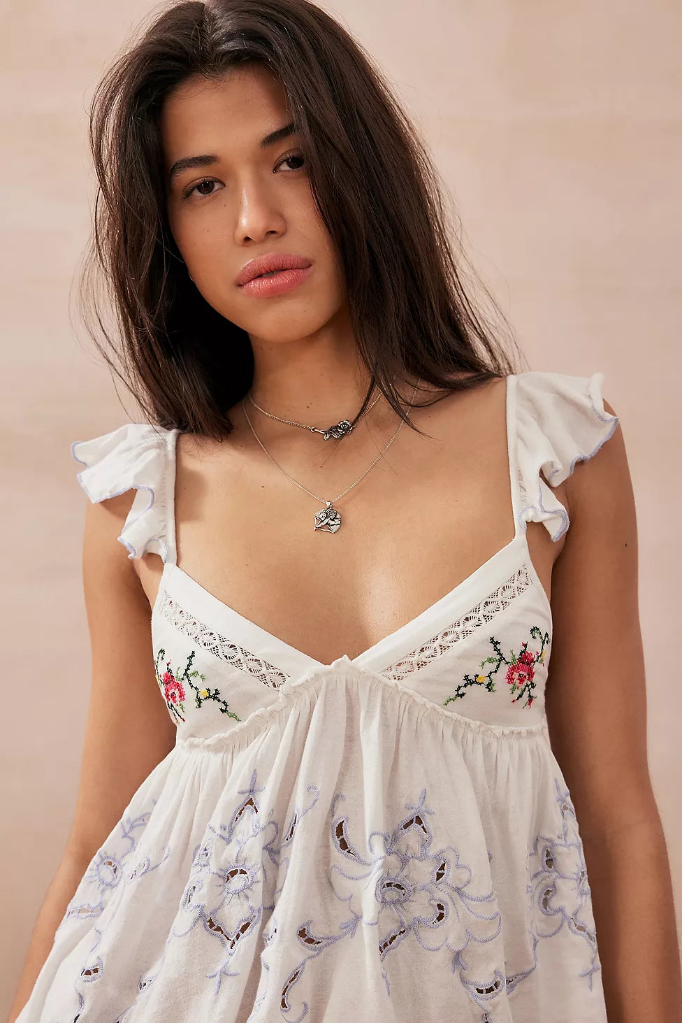 URBAN OUTFITTERS Kimchi Blue Kristy Babydoll Top