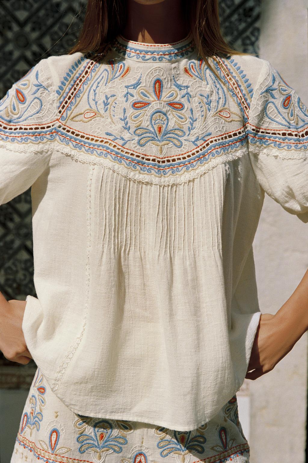 Zara (Surplus) EMBROIDERED SET