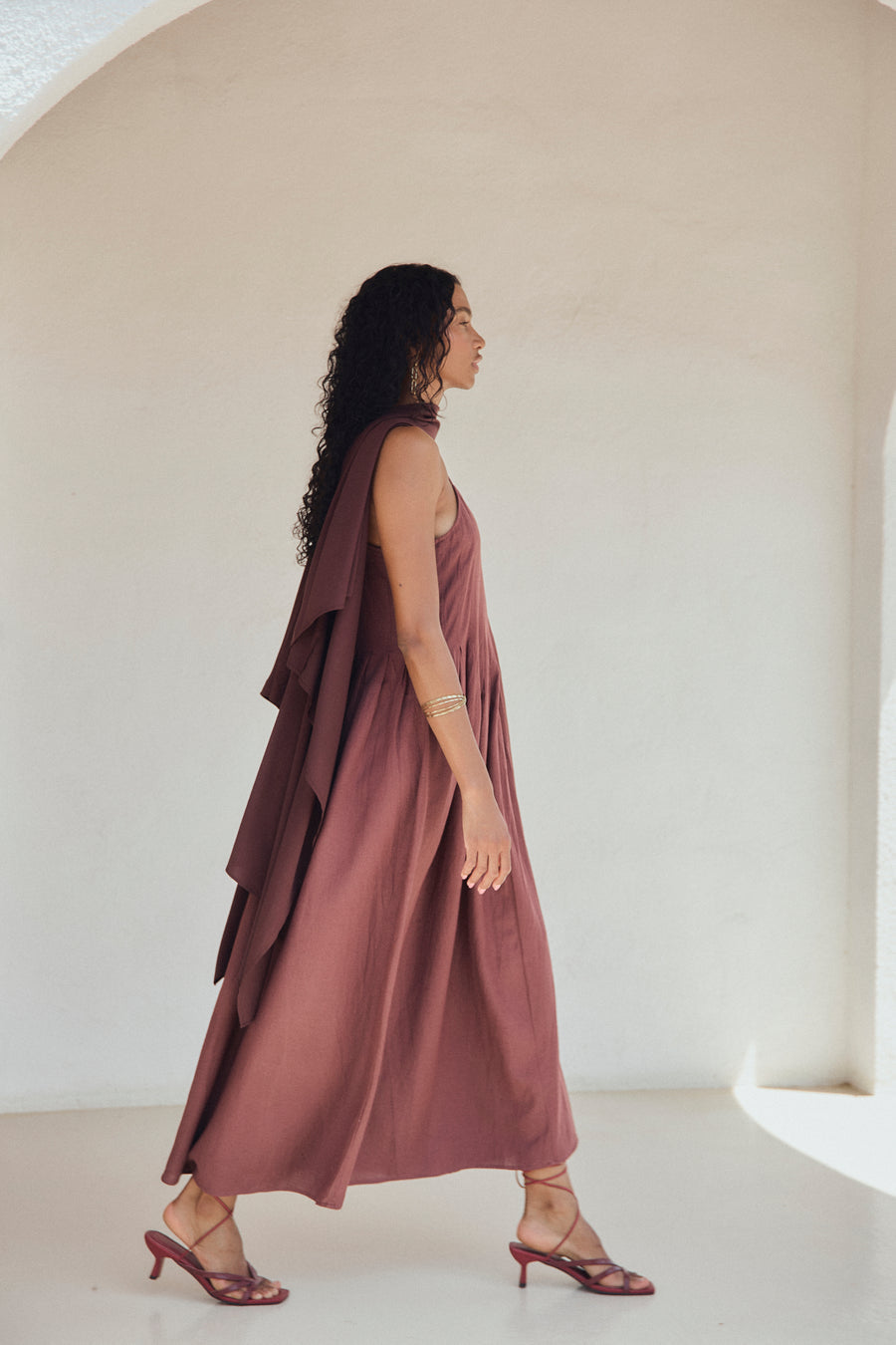 Mus Bombon Soleil (Surplus) Linen Maxi Dress