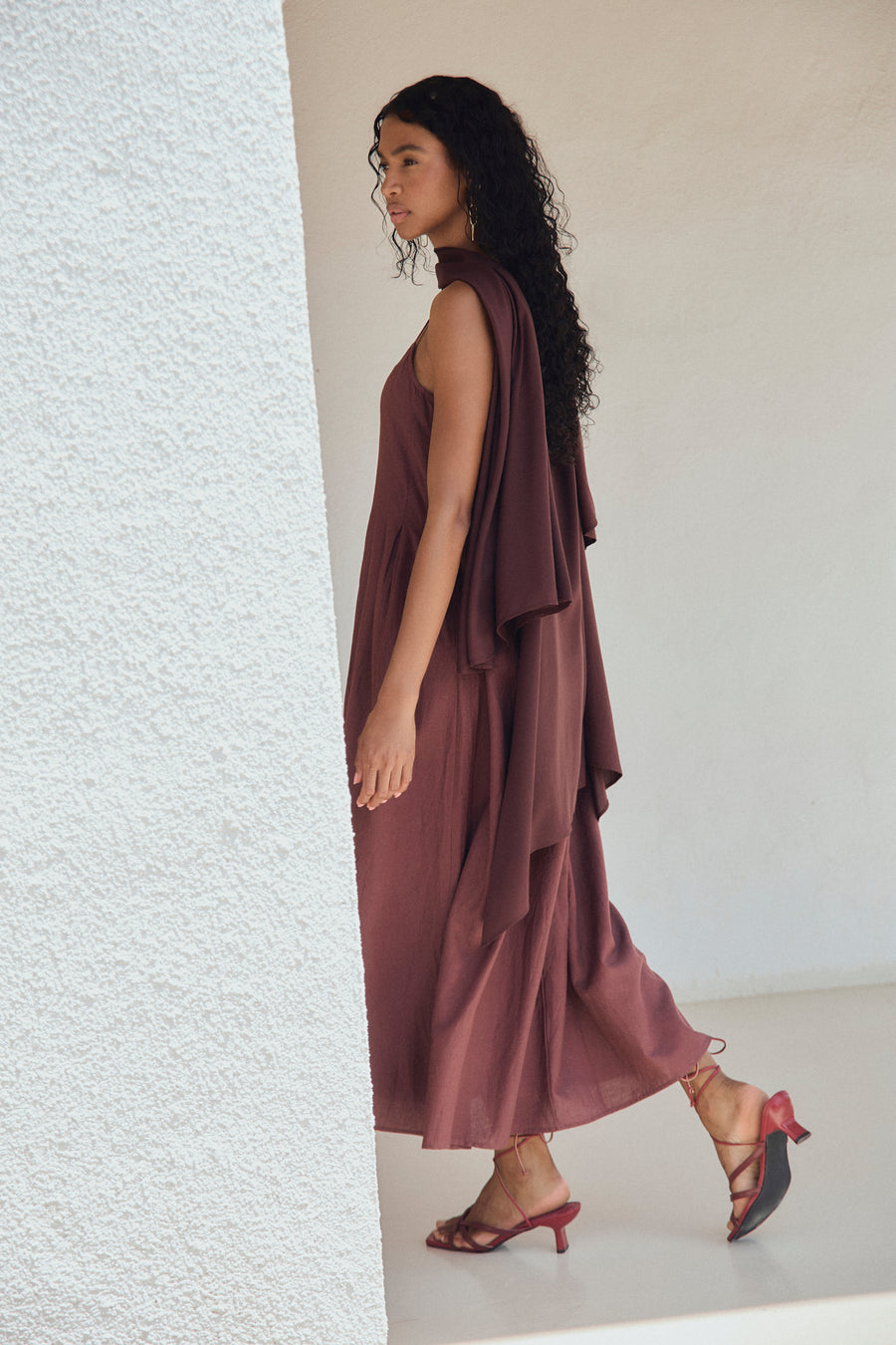 Mus Bombon Soleil (Surplus) Linen Maxi Dress
