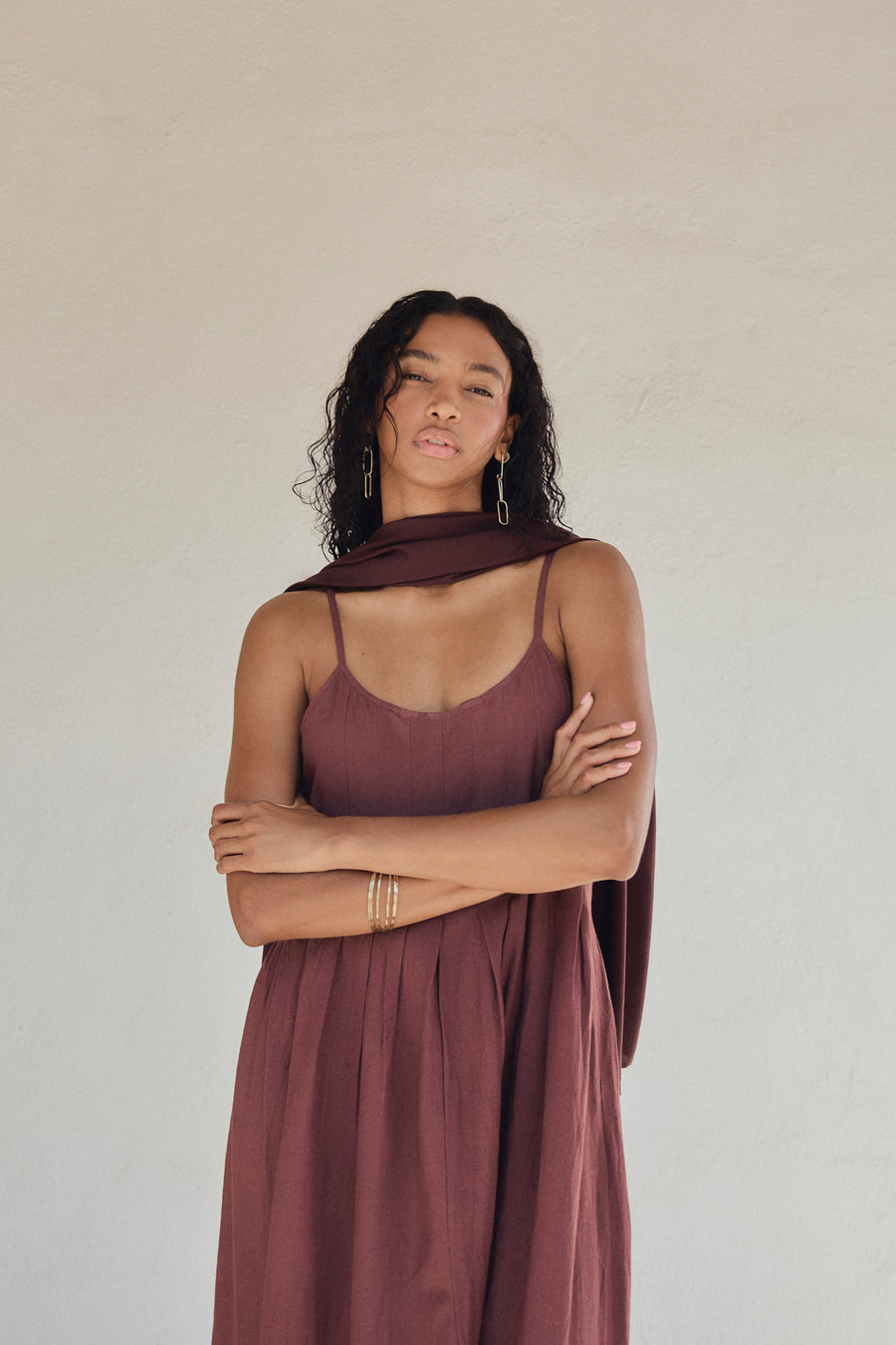 Mus Bombon Soleil (Surplus) Linen Maxi Dress