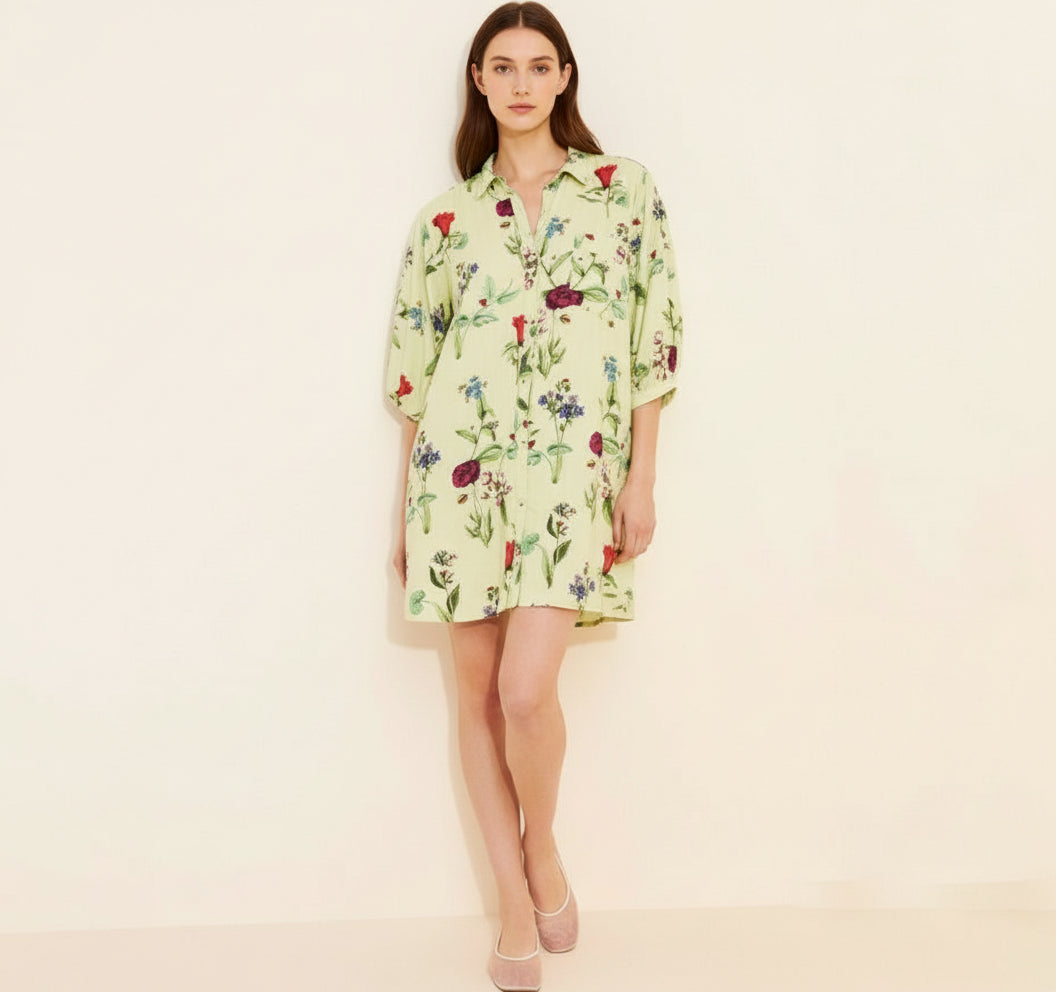 Anthropoligie Mona Linen Shirtdress (Surplus)