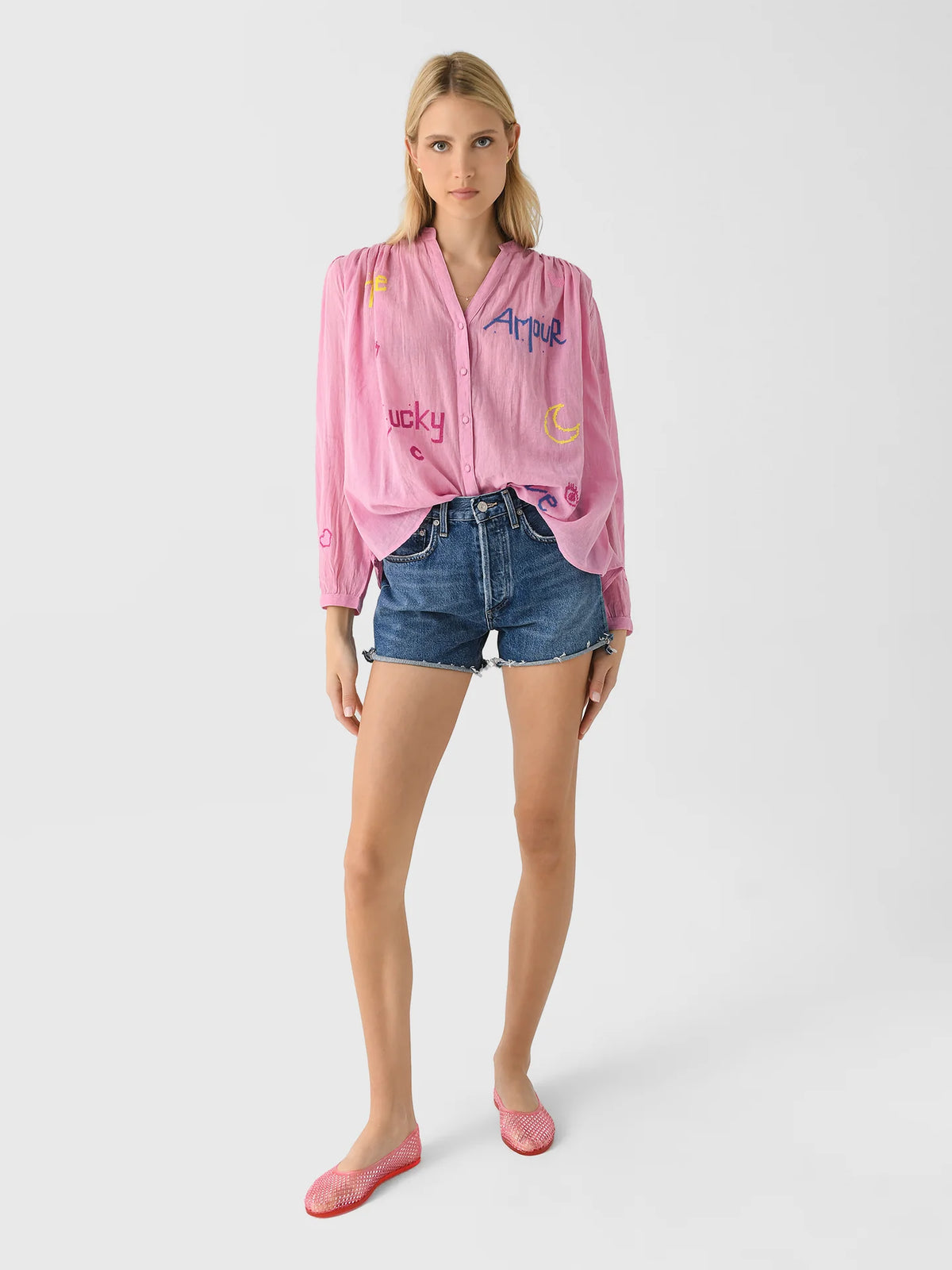 Berenice Cassandra Lucky Shirt in Pink (Surplus - New)