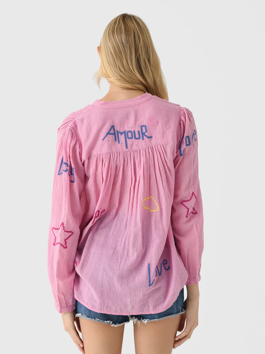 Berenice Cassandra Lucky Shirt in Pink (Surplus - New)