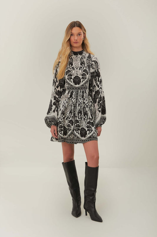 FARM Rio Flower Leopards midi dress (surplus)