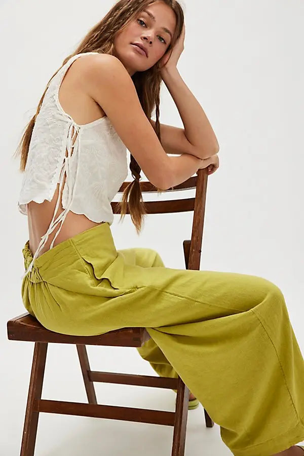 Demi Cotton Linen Pant (Surplus)