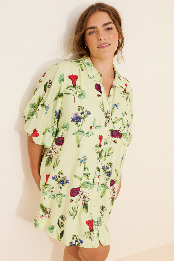 Anthropoligie Mona Linen Shirtdress (Surplus)