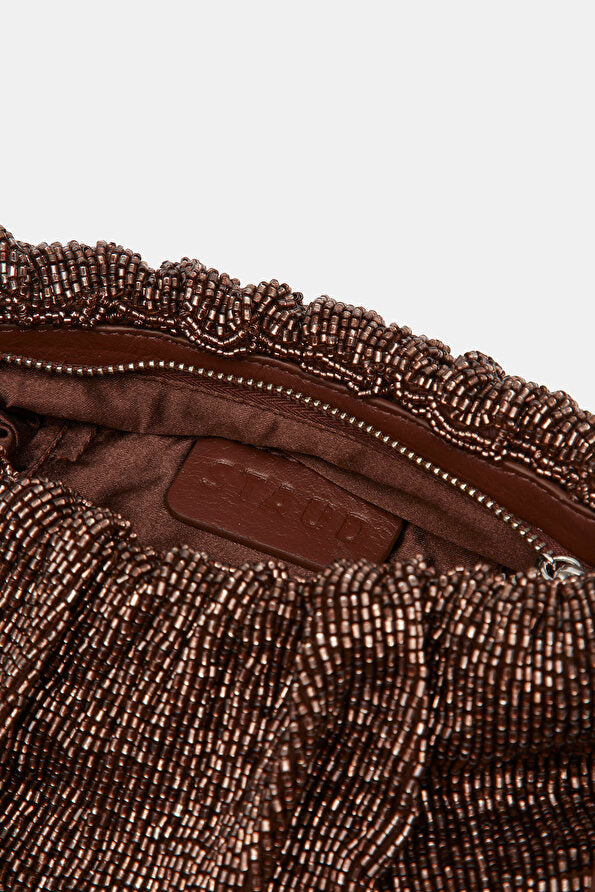 Staud Surplus Bean Beaded Bag- [No box / Dust bag]