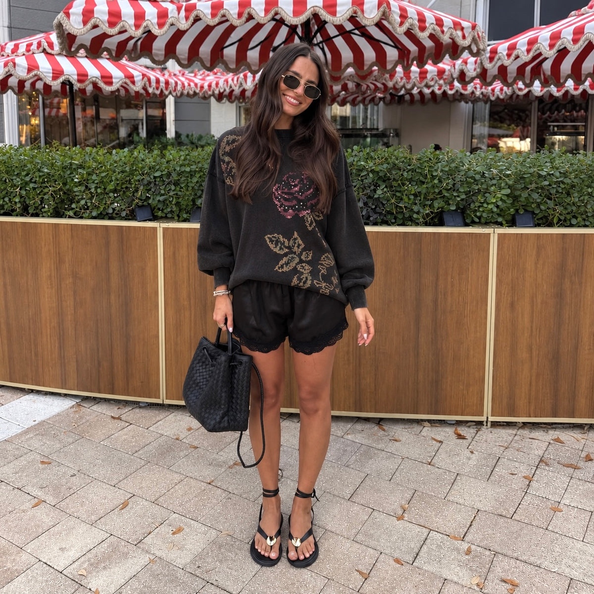 We The Free Washed Rosie Pullover by Free People (Surplus - New)