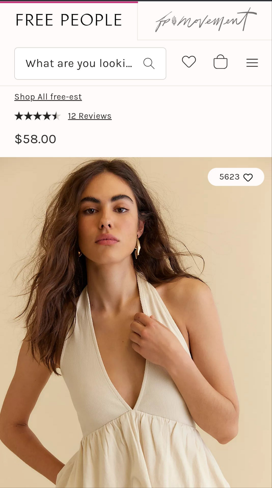 FREE PEOPLE Paige Top