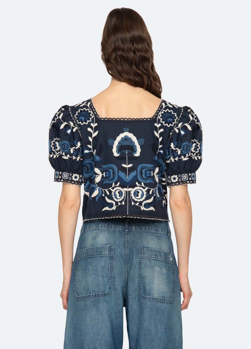 Sea New York Inga Embroidered Top (Surplus - New)