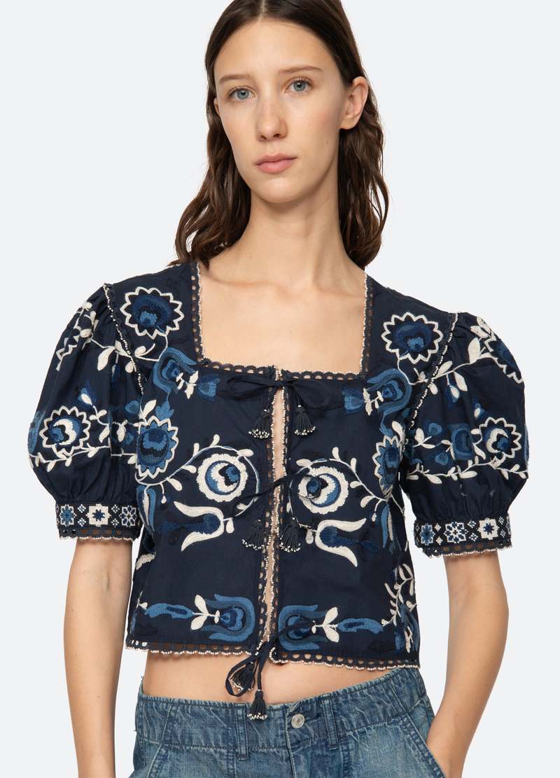 Sea New York Inga Embroidered Top (Surplus - New)