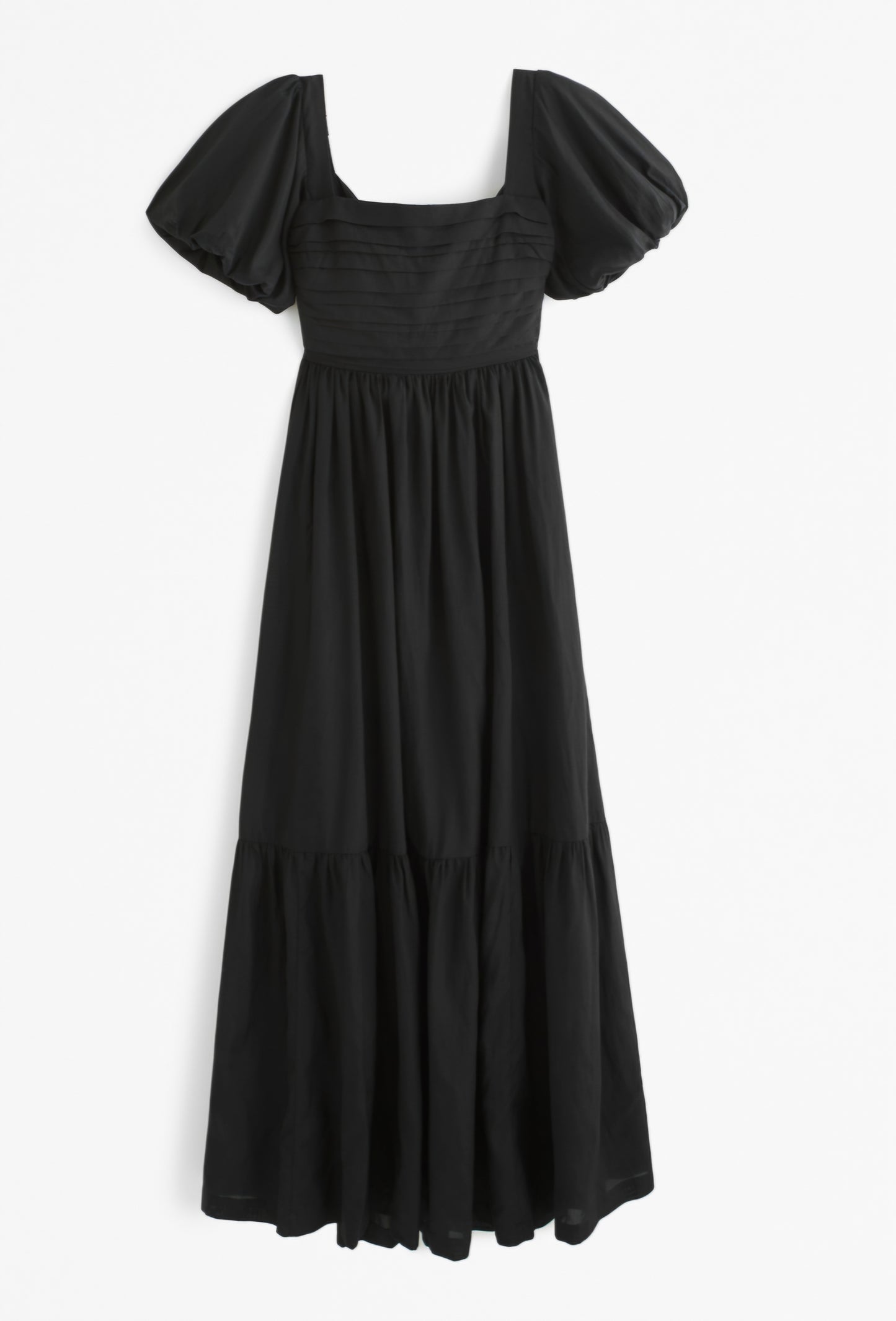 ABERCR⚪️MBIE & FITCH
Emerson Puff Maxi- Day dress - black