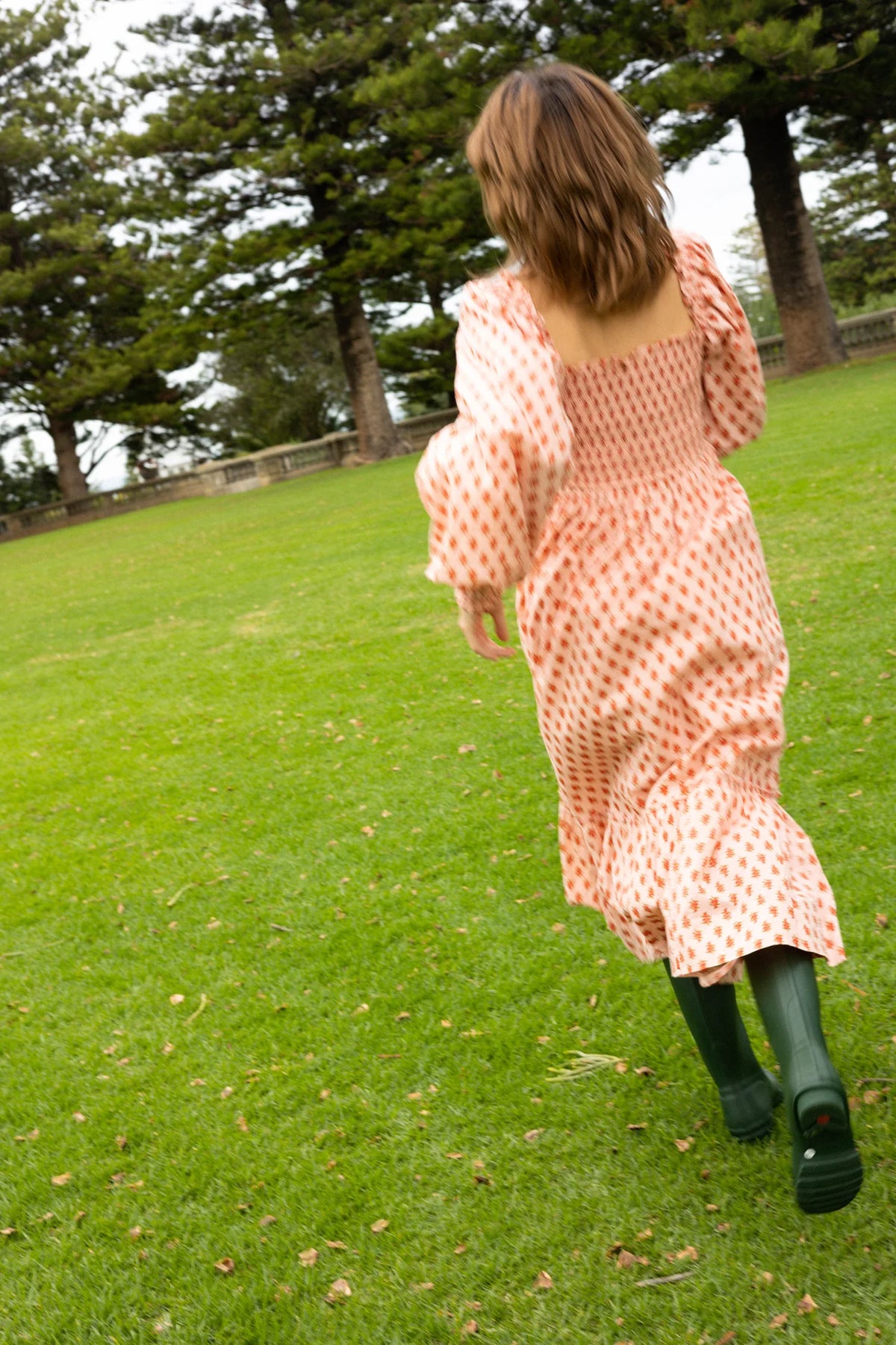 Oak Meadow Clothing Jane Dress in Strawberry Thistle (Surplus - New)