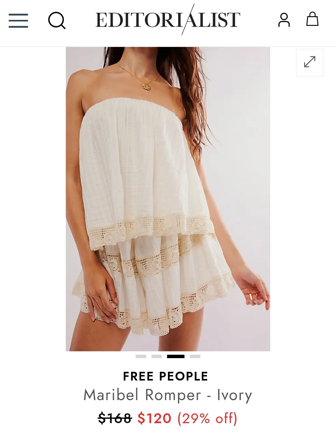 FREE PE⚪️PLE  Maribel Romper