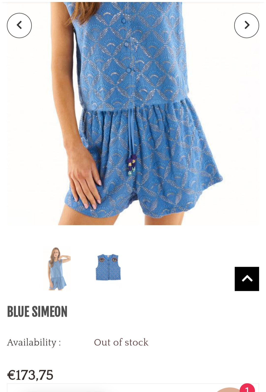 WIL🤍 Simeon Blouse & Celine Short Set