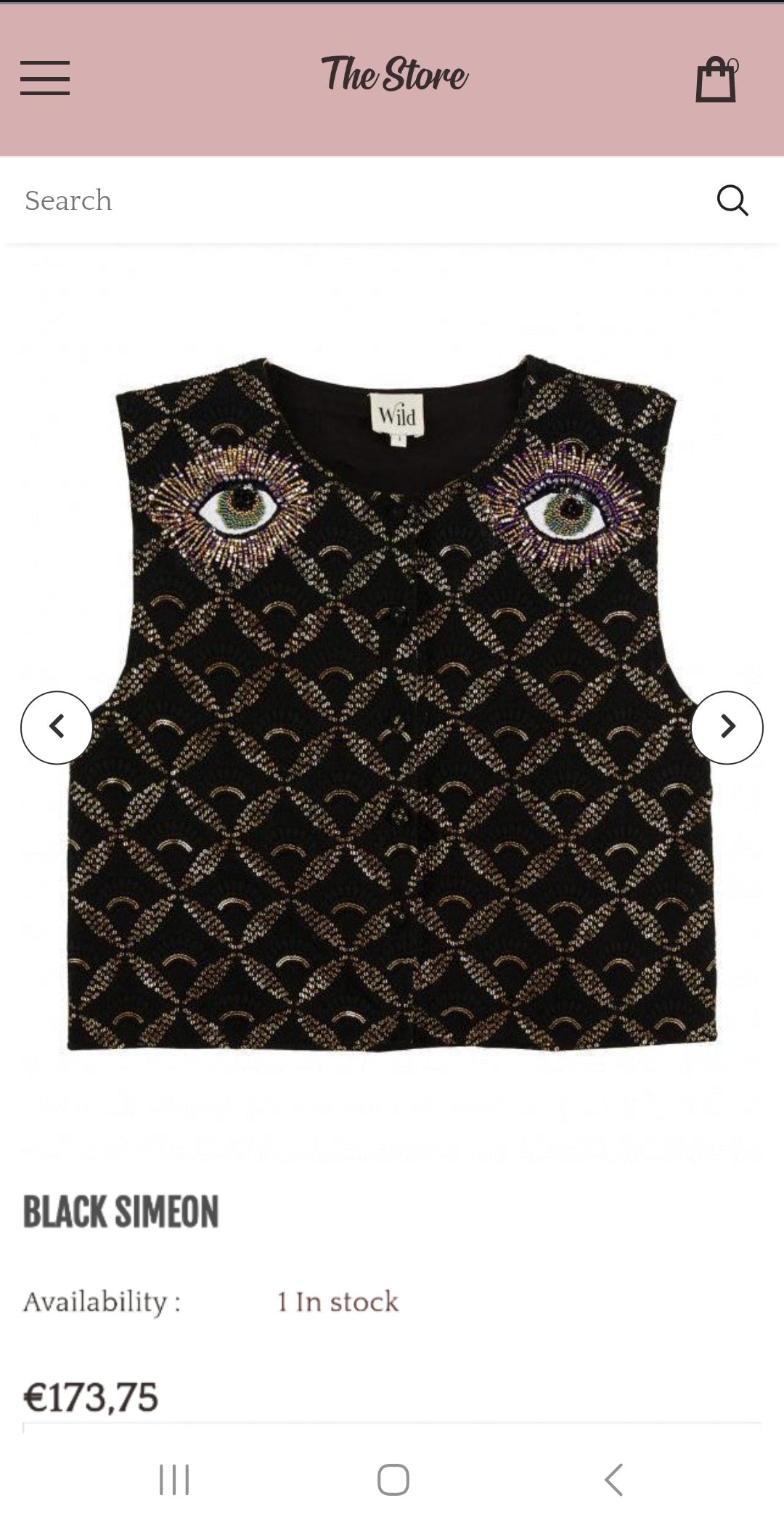 WILD Simeon Blouse & Celine Short Set (Surplus)