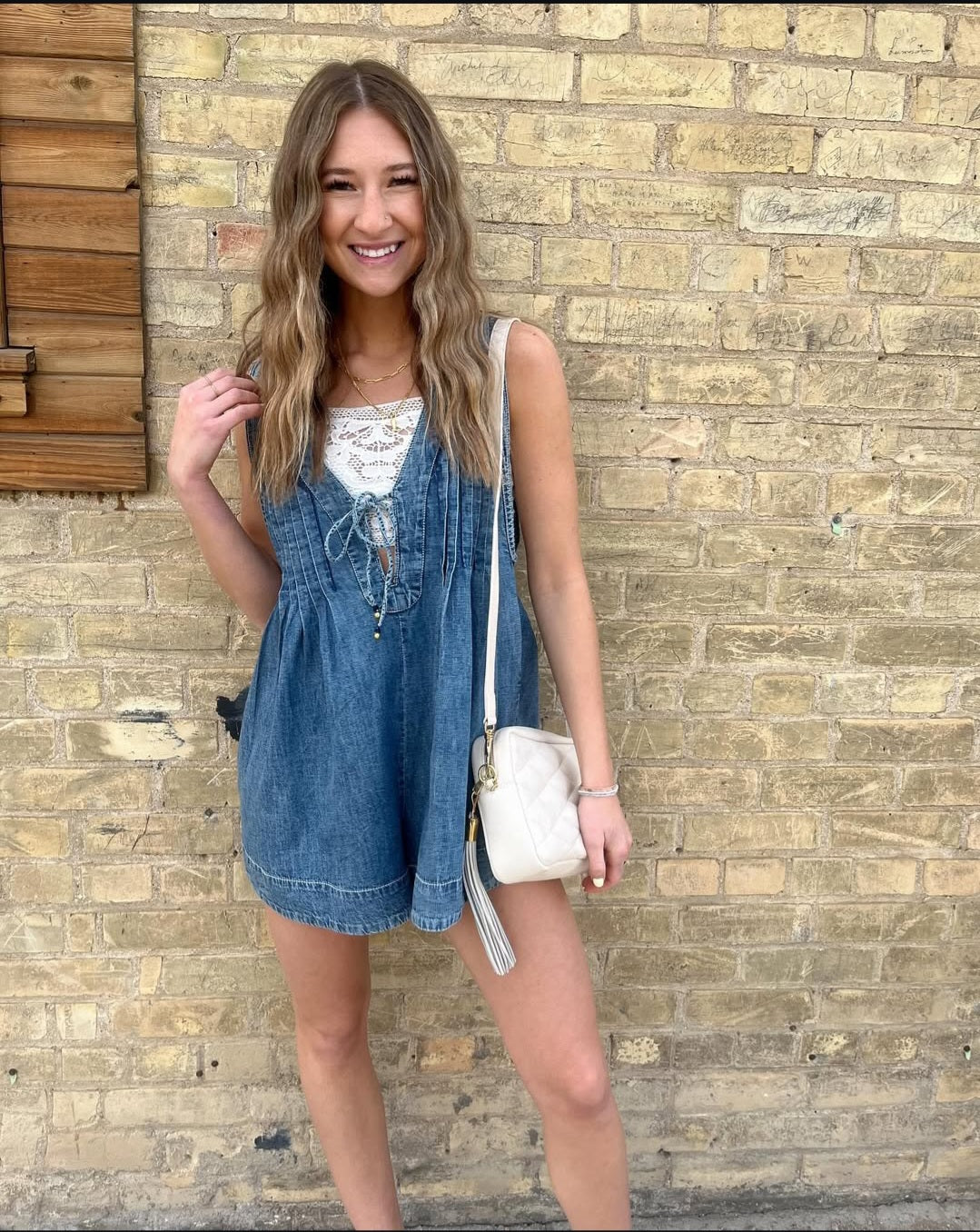 FREE PEOPLE Webster Romper (Surplus)