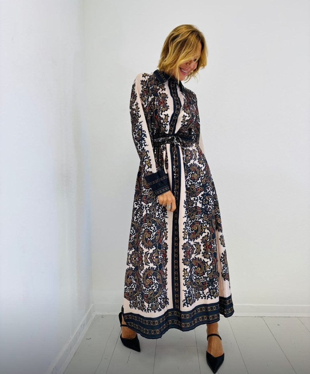 ANGE ROBE LONGUE OSSALITA filiamo ecru (Surplus)