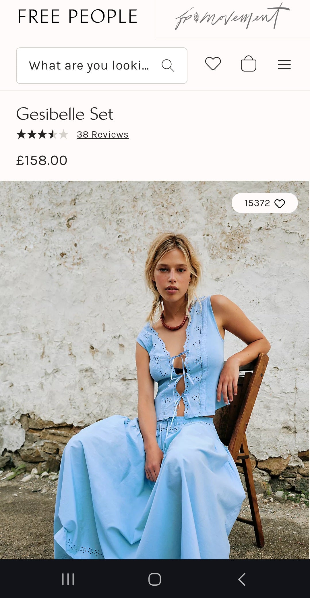 FREE PEOPLE Gesibelle Set  (Surplus)