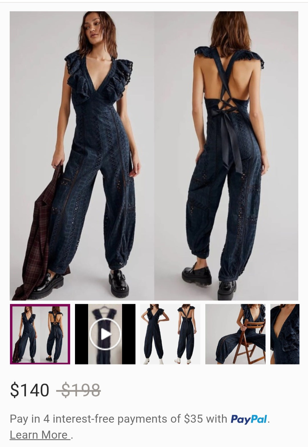 Free People Mikayla Jumpsuit