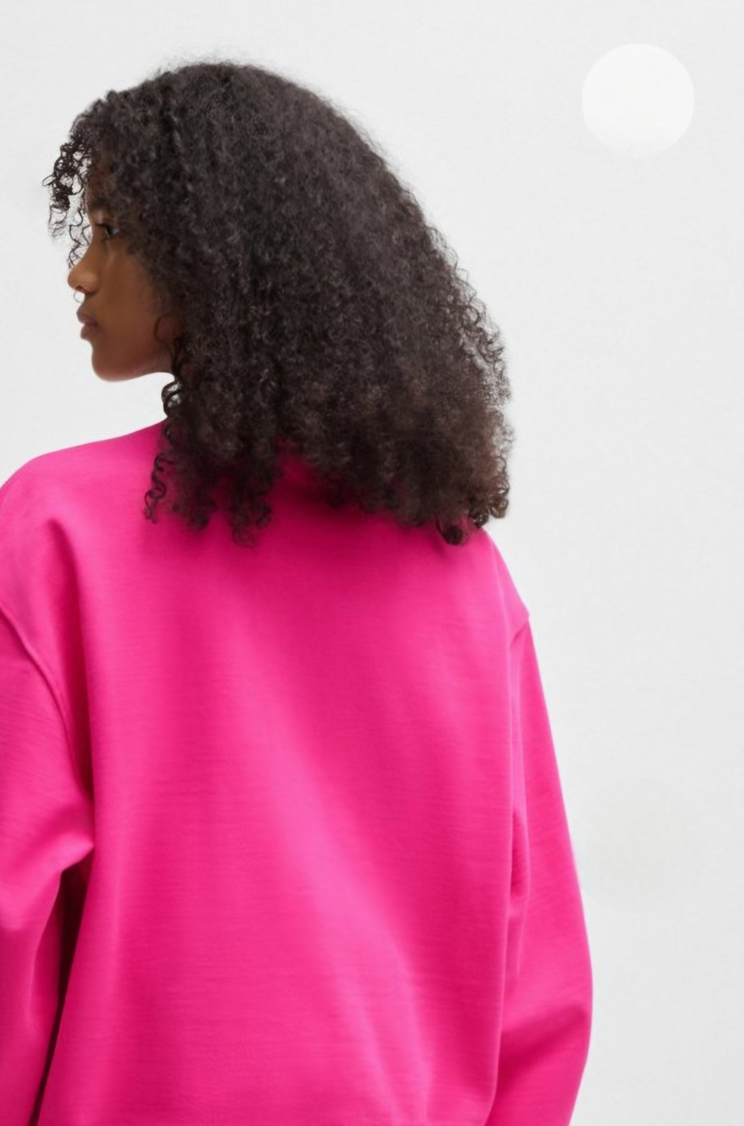 Hugo Regular-fit sweatshirt with retro logo(Surplus)