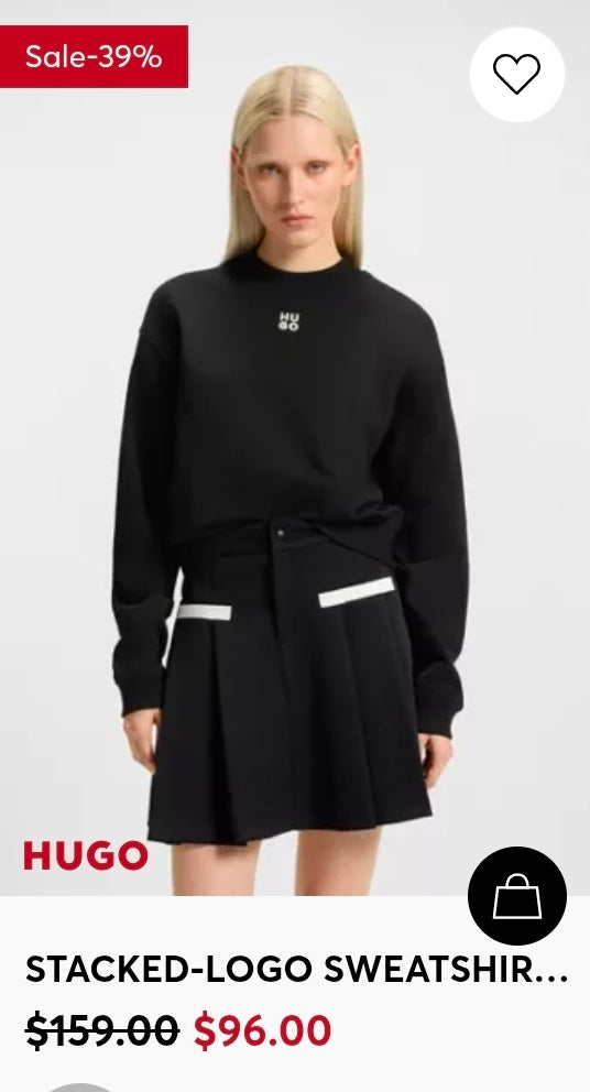 Hugo Regular-fit sweatshirt (Surplus)