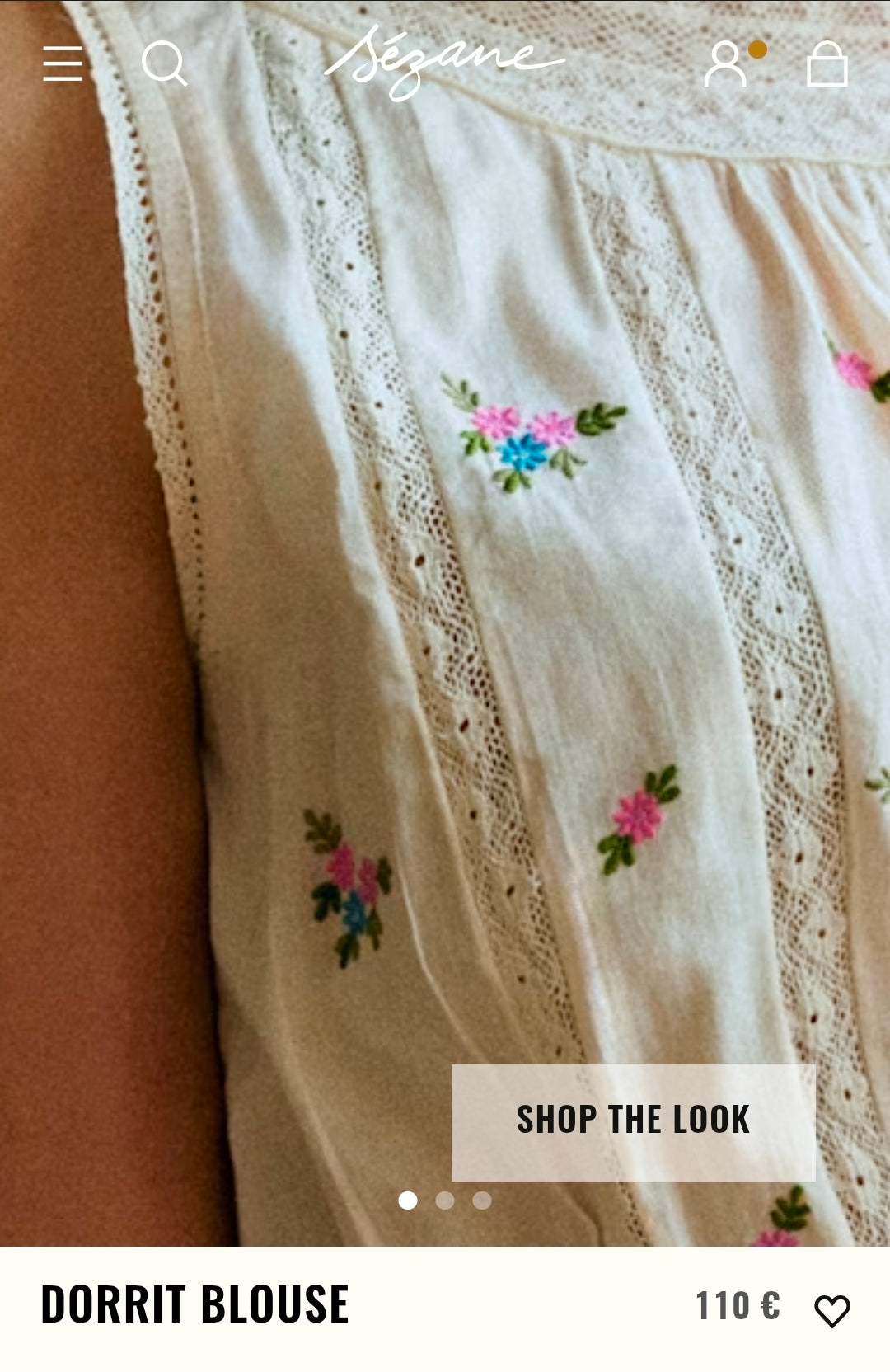 Sézane (Surplus) Dorrit Blouse