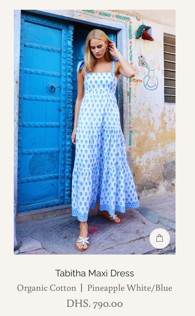 Aspiga Tabitha Maxi Dress in Blue (Surplus - New)