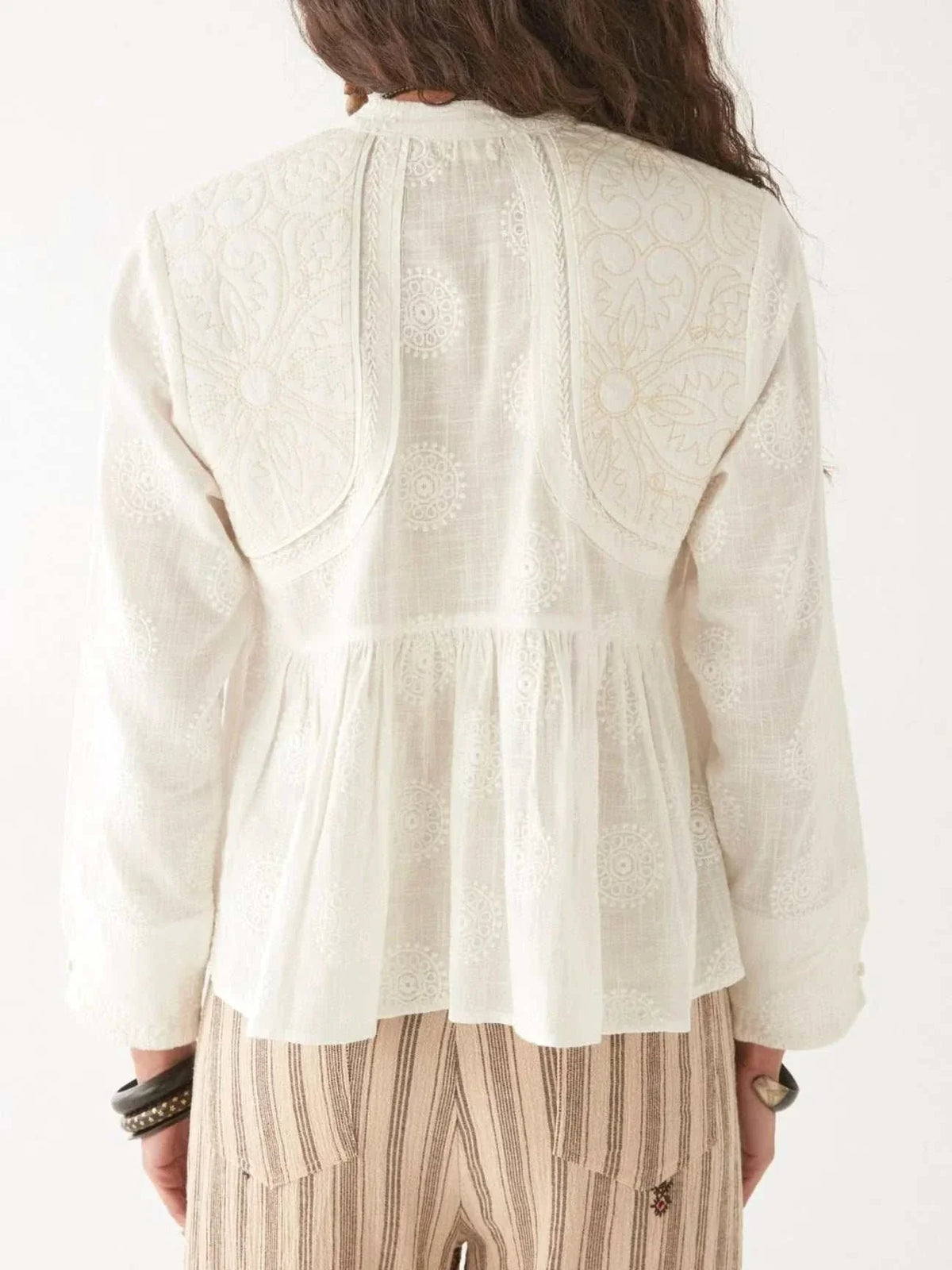 Maison Hotel Ariana Blouse Mosaique Ivory (Surplus - New)