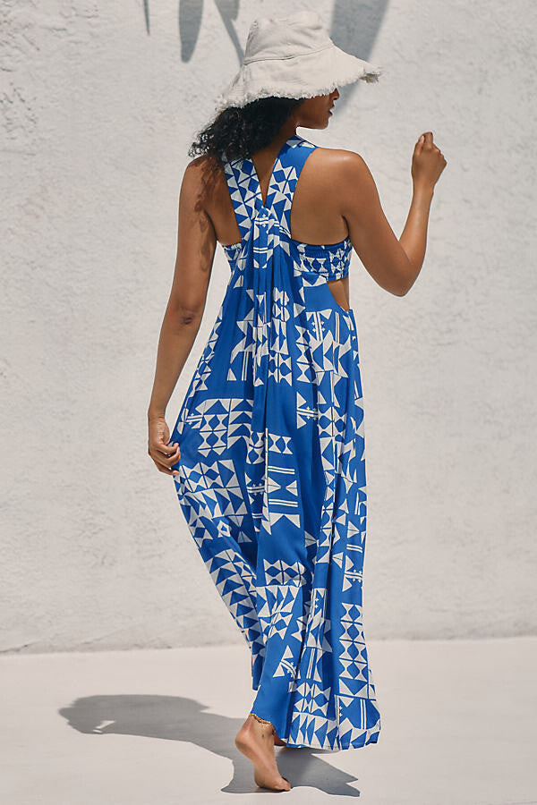 ANTHR⚪️POLOGIE The Piper Bandeau Maxi Dress