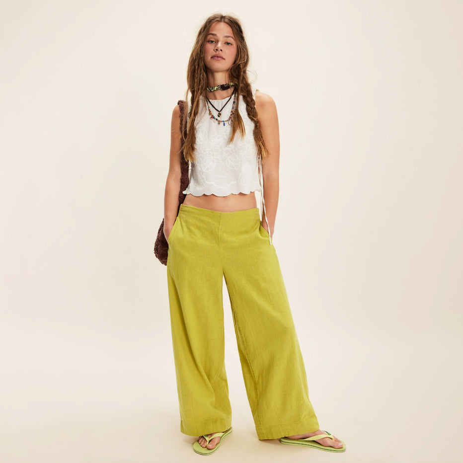 Demi Cotton Linen Pant (Surplus)