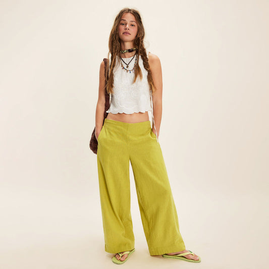 Demi Cotton Linen Pant (Surplus)