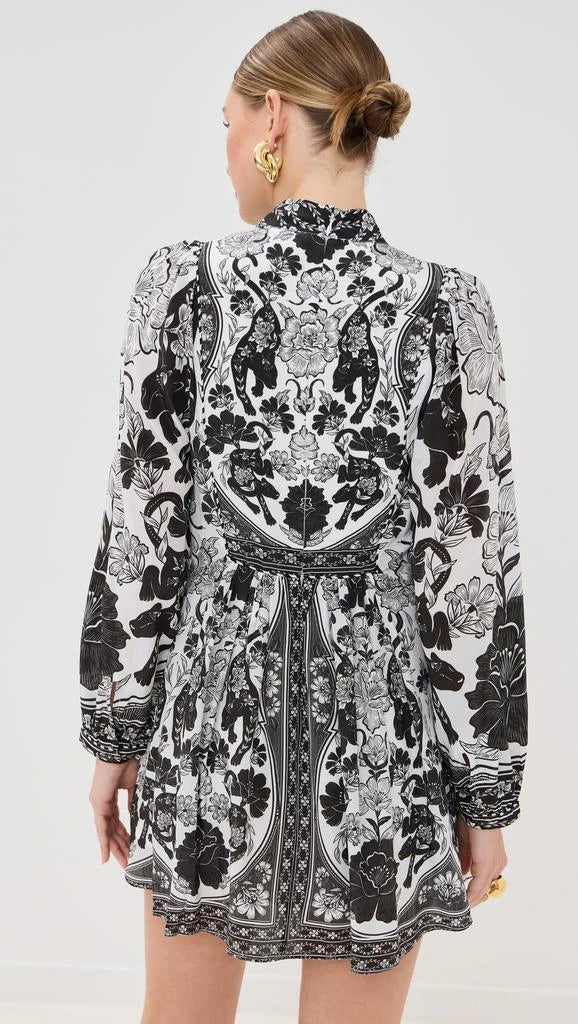 FARM Rio Flower Leopards midi dress (surplus)