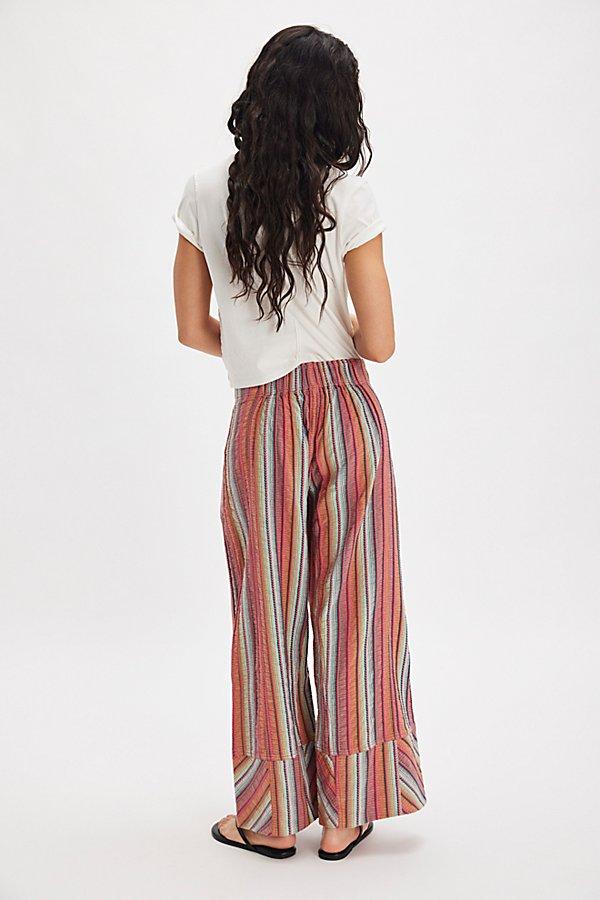 Free People Day's End Stripe Pants in Red Brown Combo (Surplus - New)