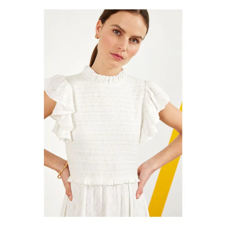 Maria de la Orden dress white