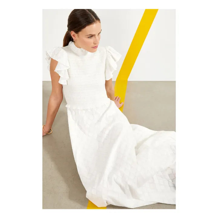 Maria de la Orden dress white