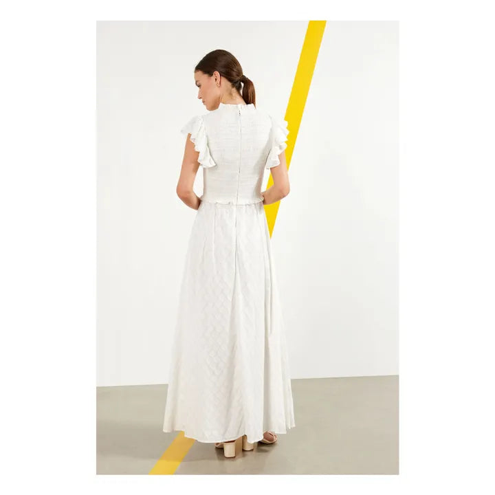 Maria de la Orden dress white