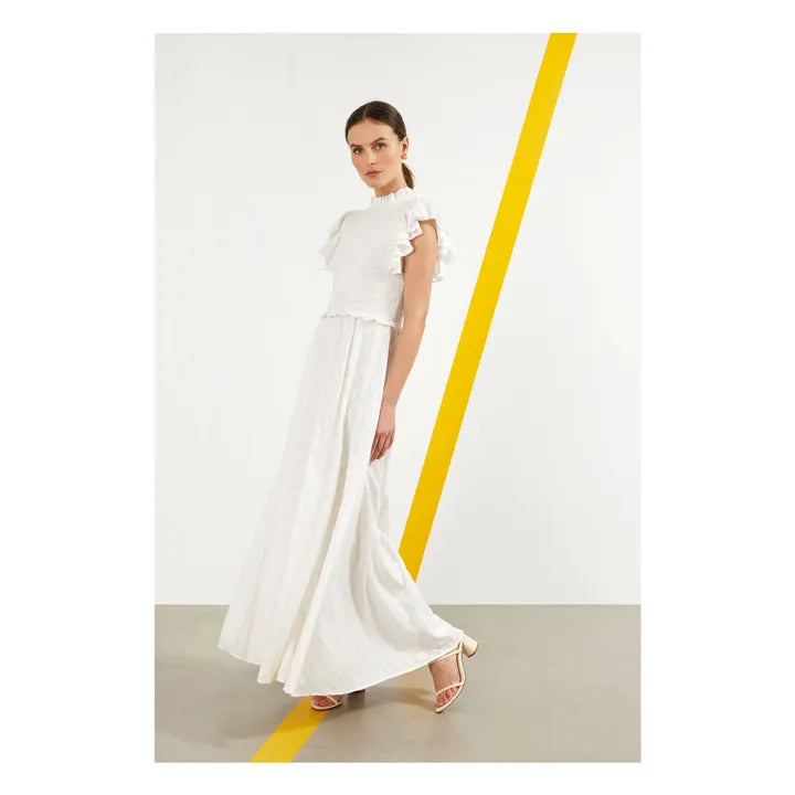 Maria de la Orden dress white