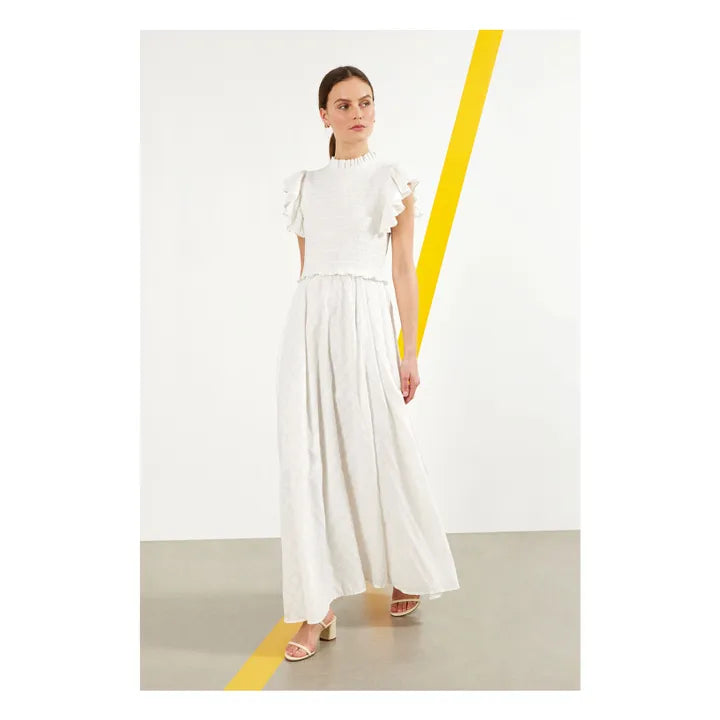 Maria de la Orden dress white