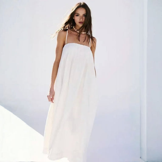 FREE PE⚪️PLE All for sun maxi dress