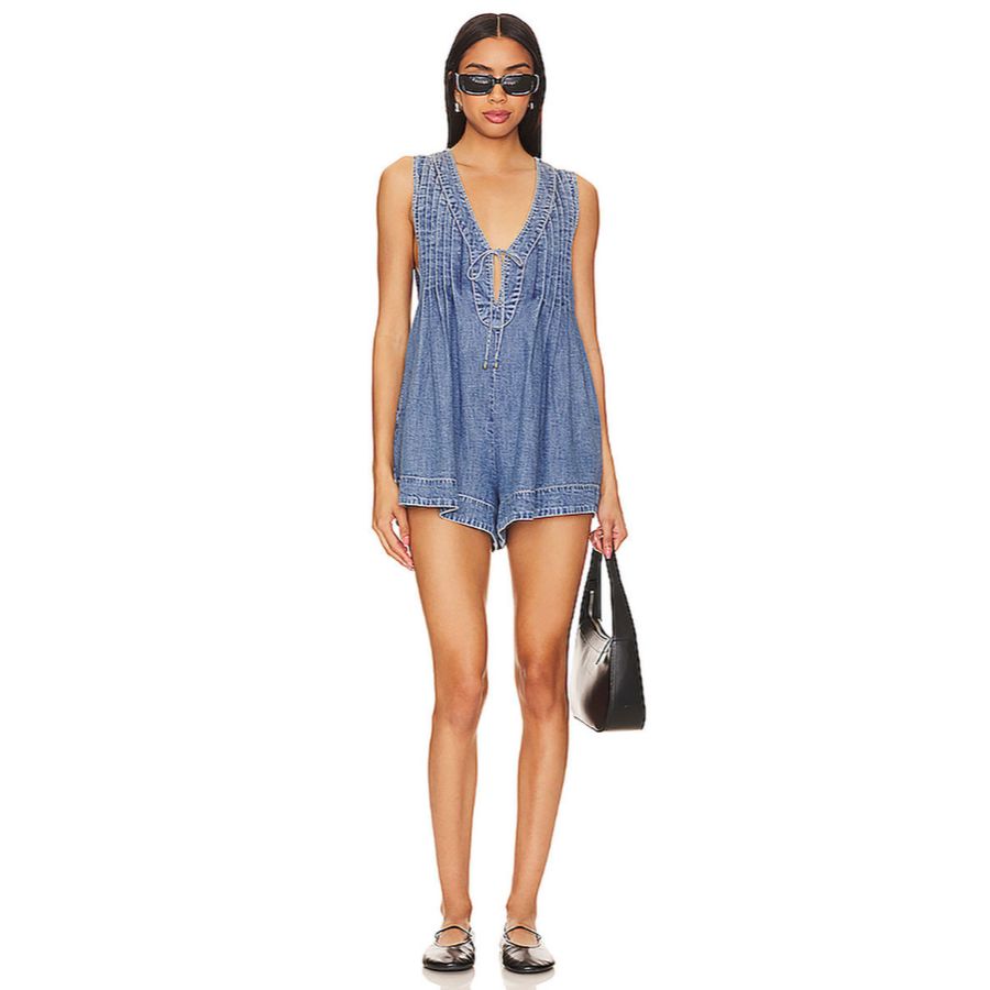 FREE PEOPLE Webster Romper (Surplus)