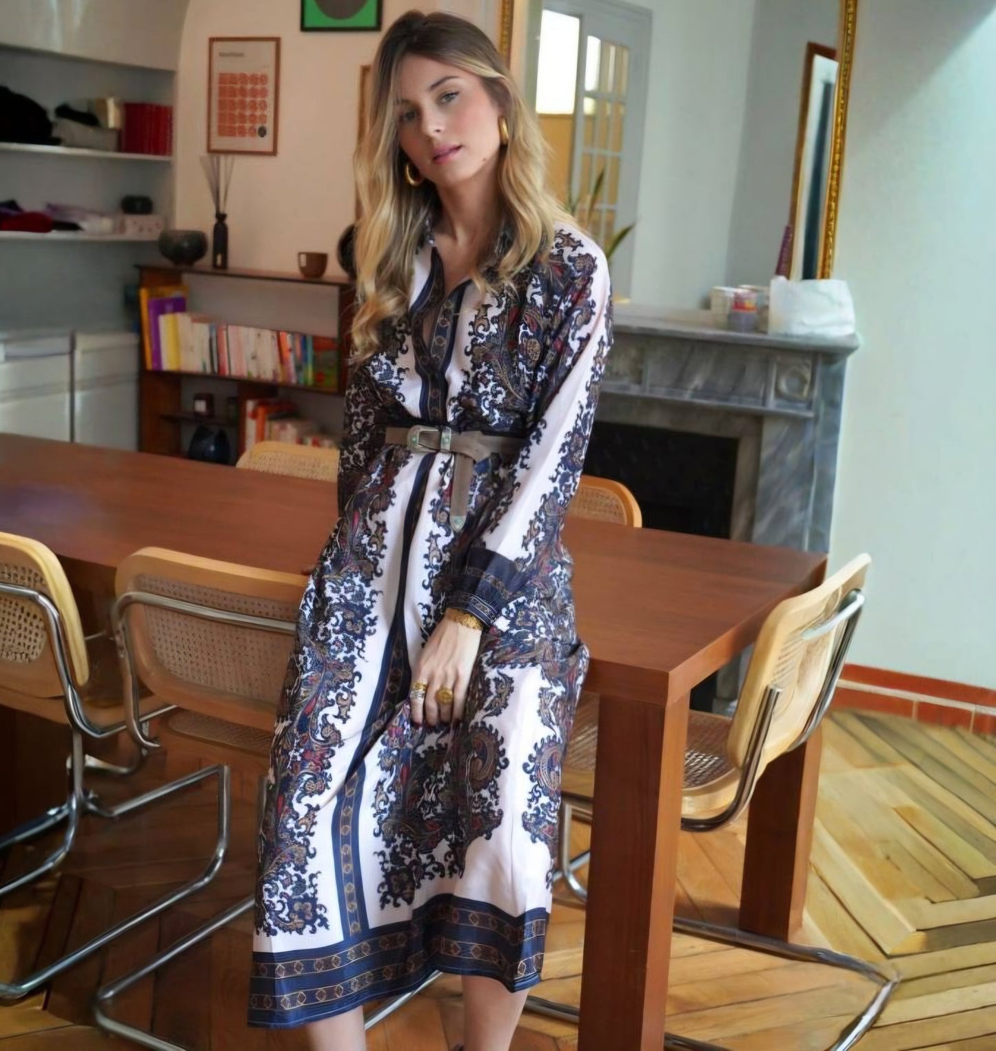 ANGE ROBE LONGUE OSSALITA filiamo ecru (Surplus)