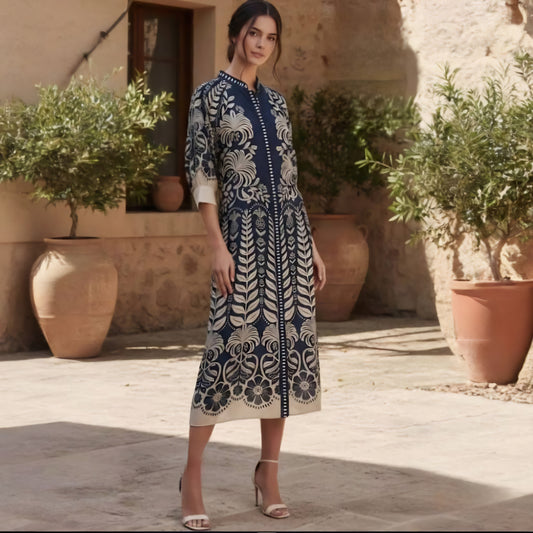 Farm Rio Ainika Tropical Splendor Maxi Dress (Surplus)