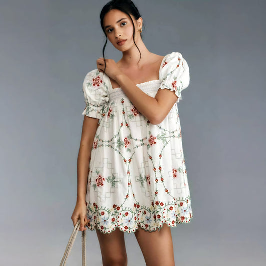 Damson Madder Lulu Mini Dress (Surplus)